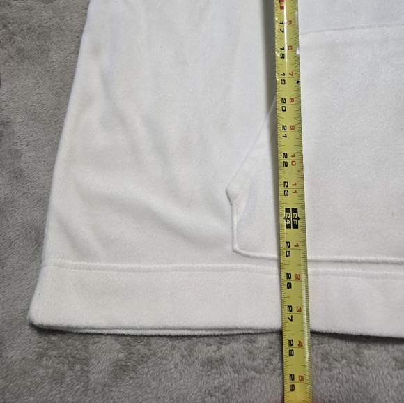 Disney Cream Eeyore Hoodie Sz Womens 3X Soft Fleece Embroidered Cartoon - Picture 4 of 5